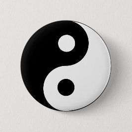 Yin och Yang Balance Knapp