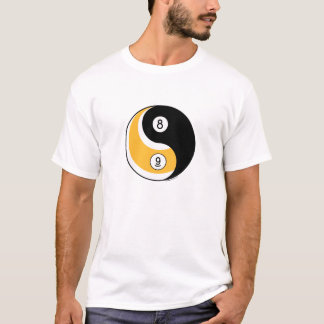 Yin och Yang bassäng T-shirt