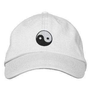 Yin och Yang Broderad Keps