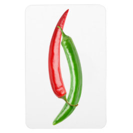 Yin- och Yang chili-paprika Magnet