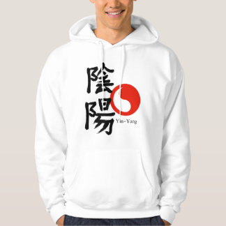 Yin och Yang Hoodie