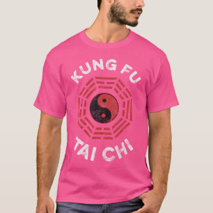 Yin och Yang Kung-Fu Tai Chi Martial Arts T Shirt