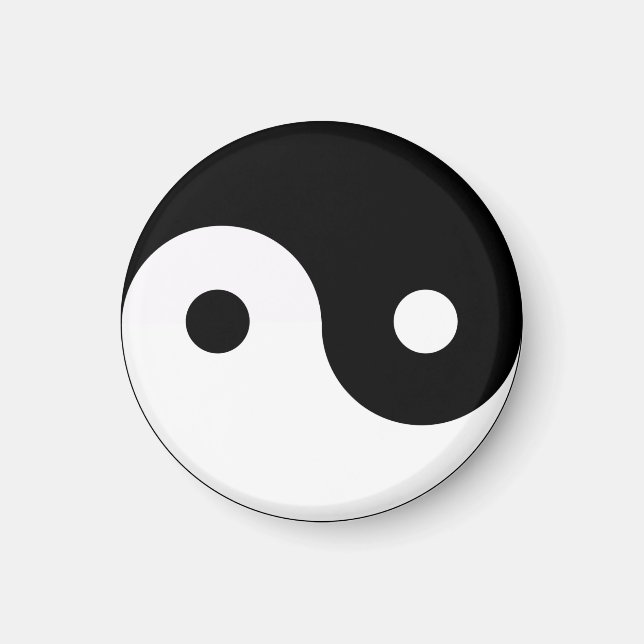 Yin och Yang Magnet (Framsidan)