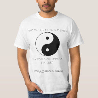Yin och Yang med citationstecken T Shirt