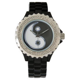 Yin och Yang medaljong Armbandsur