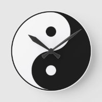 Yin och Yang Motivational Philosophical Symbol