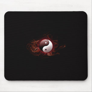yin och yang mousepad musmatta