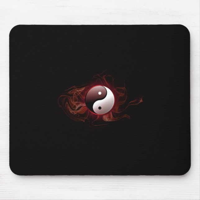 yin och yang mousepad musmatta (Framsidan)