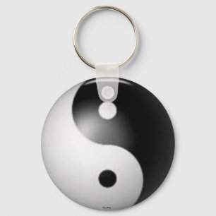 Yin- och Yang-nyckelkedja Nyckelring