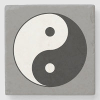 Yin och Yang-symbol (kinesiska taoistiska Taijitu)