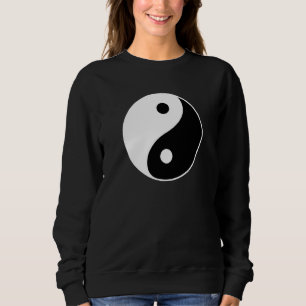 Yin och Yang Symbol Peace Kärlek Balance Yoga Tai T Shirt