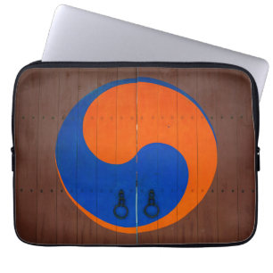 Yin och Yang-symbol, Sydkorea Laptop Sleeve
