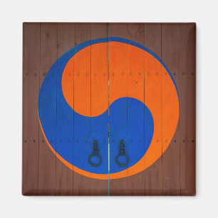 Yin och Yang-symbol, Sydkorea Magnet