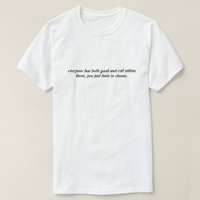 yin och yang t-shirt (Design framsida)
