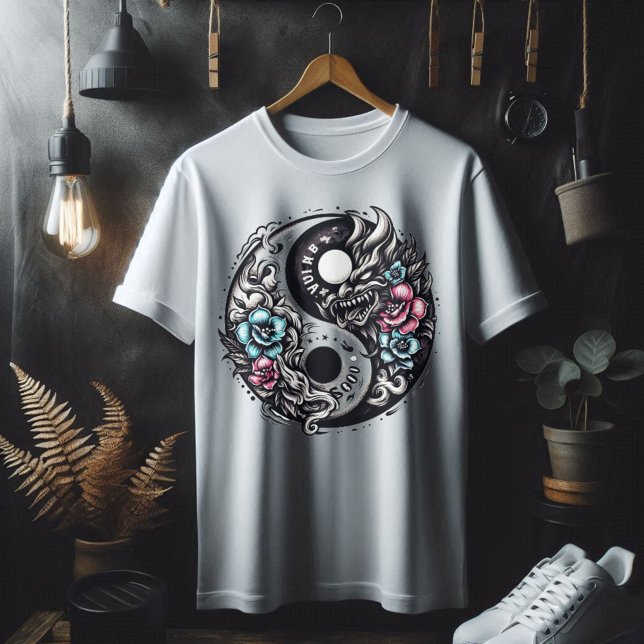 Yin och Yang T-shirt (T-shirt Culture )