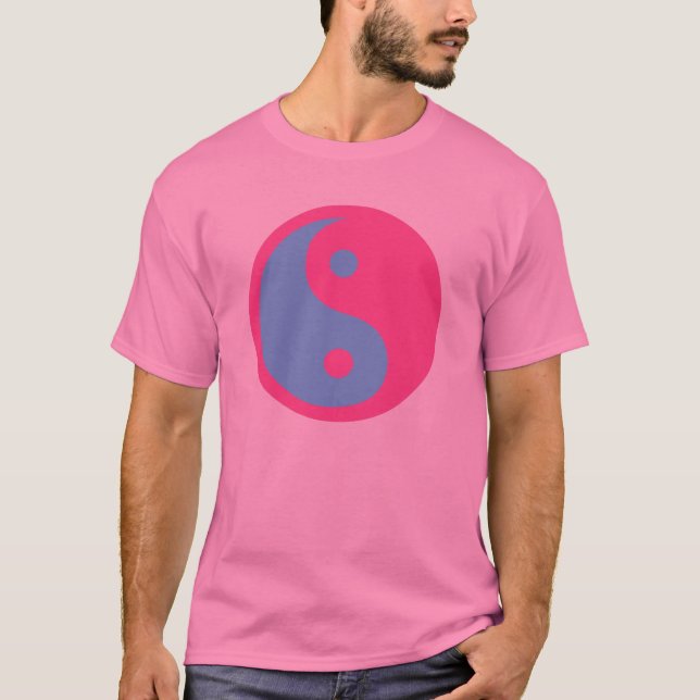 Yin och Yang Transgendersymbol T-shirt (Framsida)