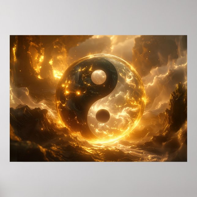 YIN OCH YANG - Yijing - Poster (Framsidan)