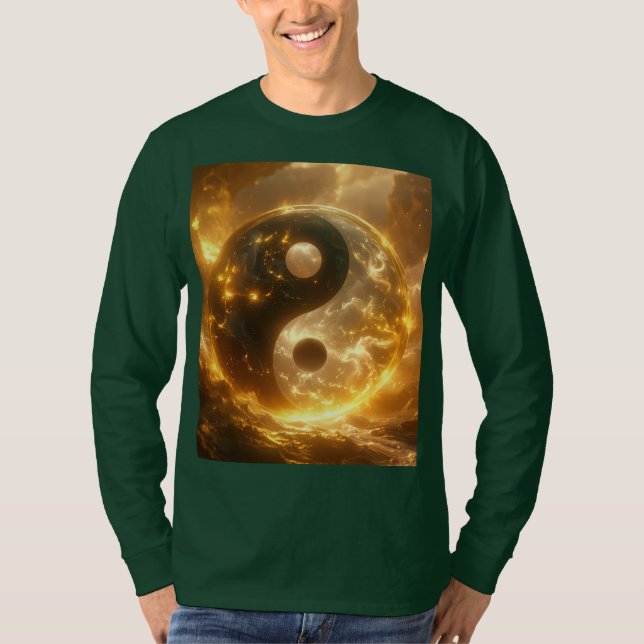 YIN OCH YANG - Yijing - T Shirt (Framsida)