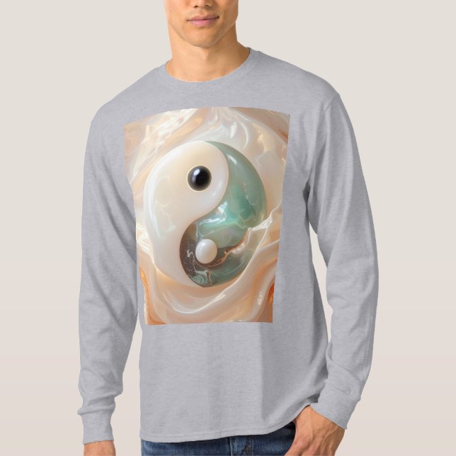 YIN OCH YANG - Yijing T Shirt (Framsida)