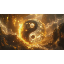 YIN OCH YANG - Yijing - Tygkasse