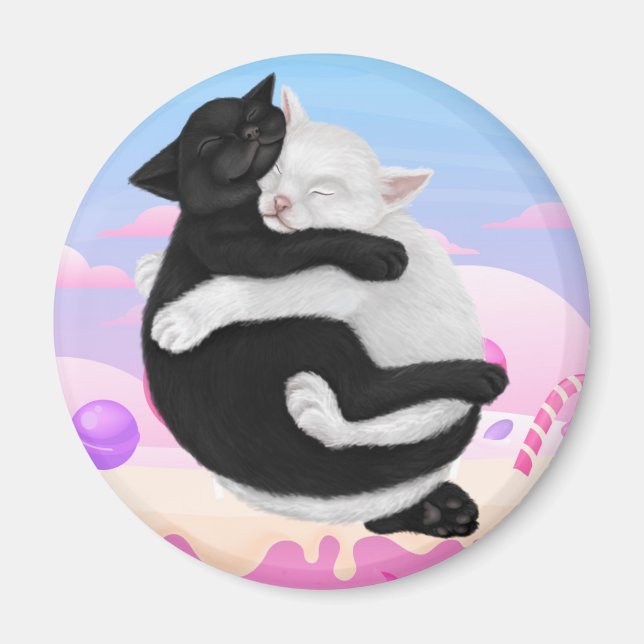 Yin und Yang Magnet (Framsidan)