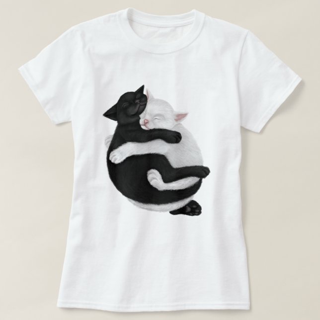 Yin und Yang T Shirt (Design framsida)