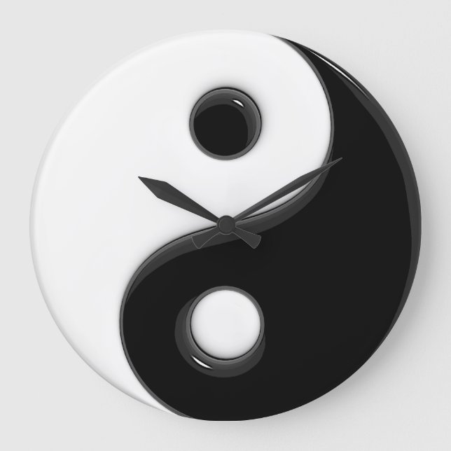 Yin Yang #1D Stor Klocka (Framsida)