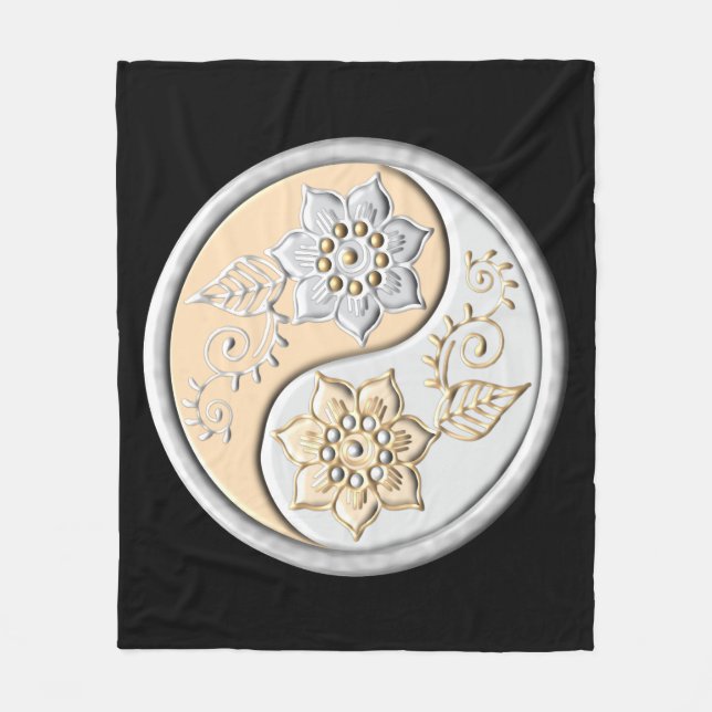 Yin Yang 2 Fleecefilt (Framsidan)