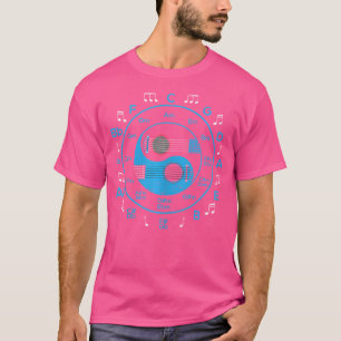 Yin Yang Acoustic Guitar Guitar Player Chords Guit T Shirt