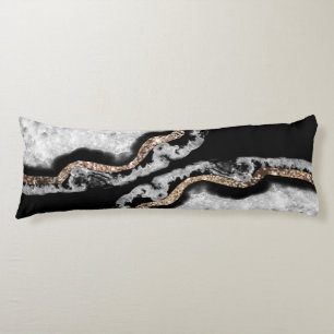 Yin Yang Agate Glitter Glam #8 #gem Kroppskudde