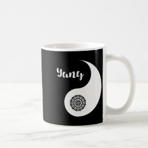 Yin & Yang Alla hjärtans dag söta matchande par Kaffemugg