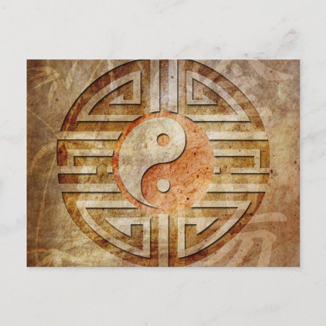 Yin & Yang-andan Vykort (Framsida)