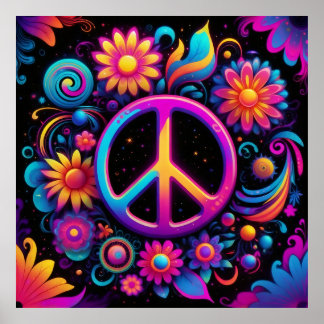 Yin Yang Andlig Harmony - Poster