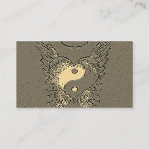 Yin Yang, Angel Vinge och Heart Visitkort