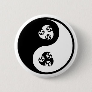 Yin Yang Anime Knapp