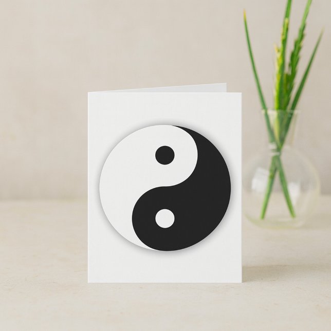 Yin Yang Anteckningskort (Skapare uppladdad)
