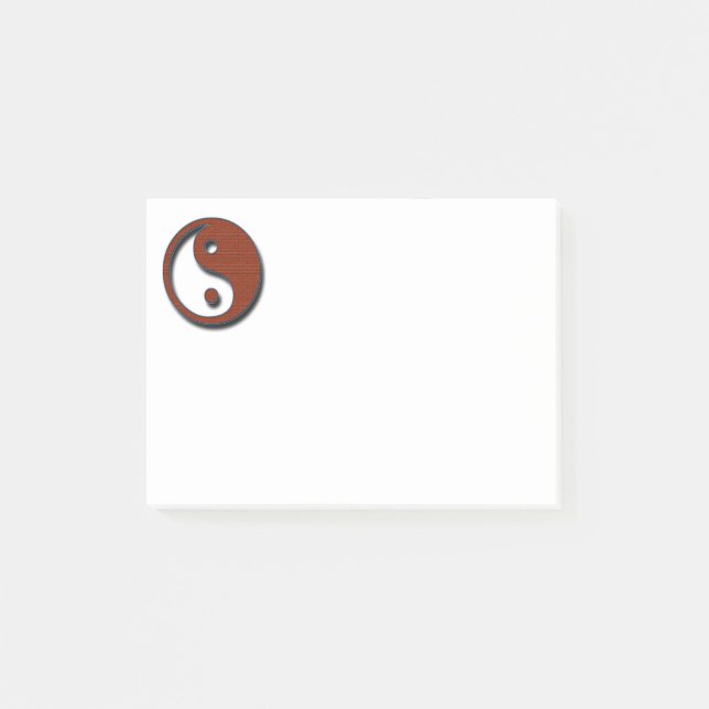 Yin Yang av Shirley Taylor Post-it Block (Framsida)