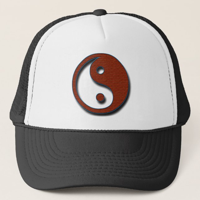 Yin Yang av Shirley Taylor Truckerkeps (Framsida)