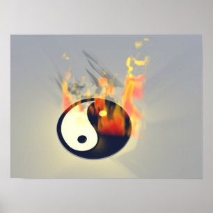Yin Yang avfyrar på Poster
