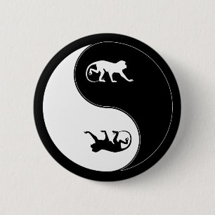 Yin Yang Baboon Knapp