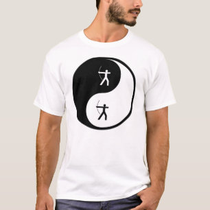 Yin Yang bågskytte T-shirt