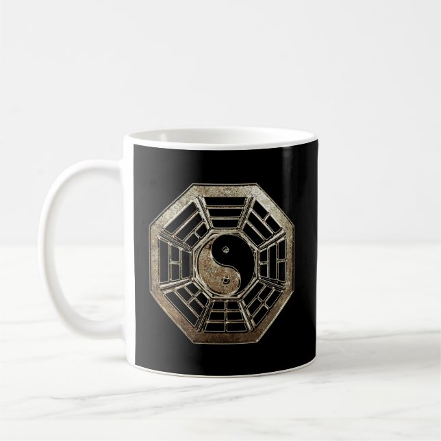 Yin Yang Bagua Kaffemugg (Vänster)