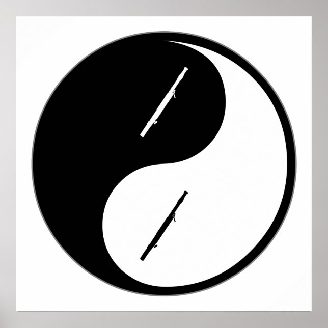 Yin Yang BasSnart Poster (Framsidan)