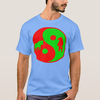Yin Yang björn bull lagrar trading Premium2099 T Shirt