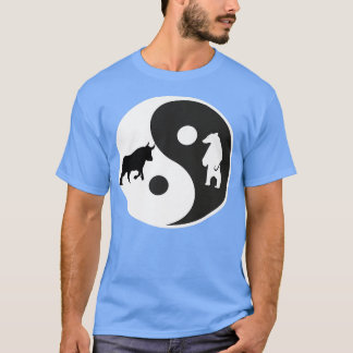 Yin Yang björn tjur lagrar trading Premium2101 T Shirt