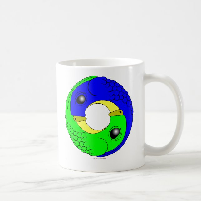 Yin Yang Boids mig Kaffemugg (Höger)