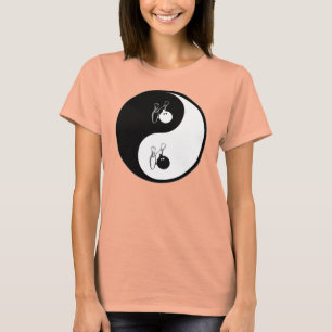 Yin Yang bowling Tee Shirt