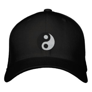 Yin Yang Broderad Keps