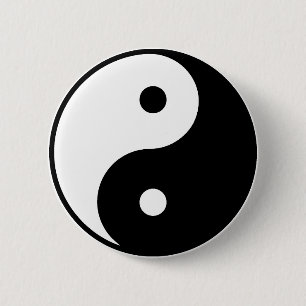 Yin Yang Button Knapp