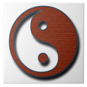 Yin Yang by Shirley Taylor Kakelplatta